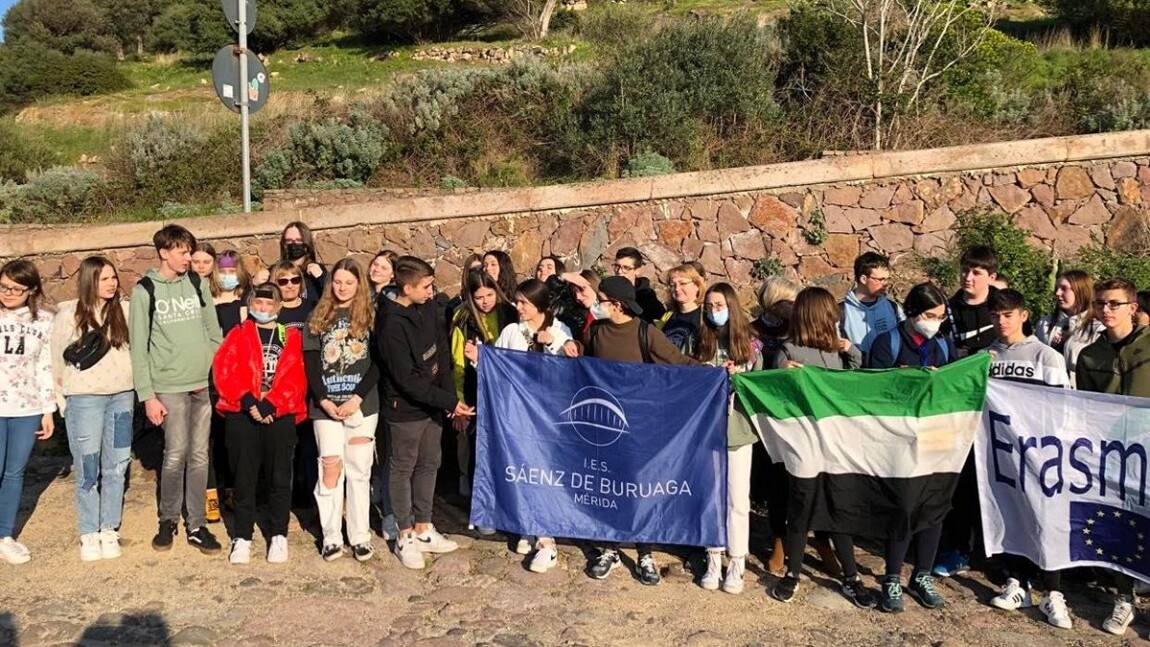 Tarptautinio projekto mokytojų ir mokinių susitikimas Sardinijos saloje