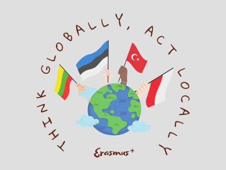 Erasmus+ projektas „Think Globally, Act Loccaly”