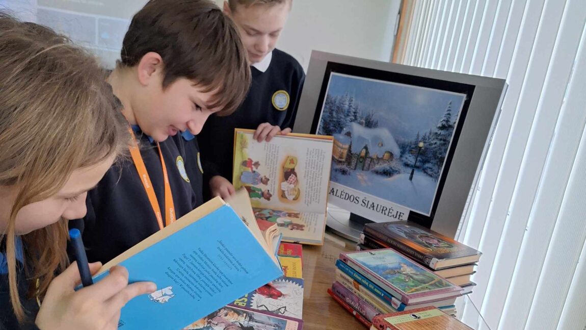 Šiaurės šalių literatūros savaitė – edukacija mokyklos bibliotekoje