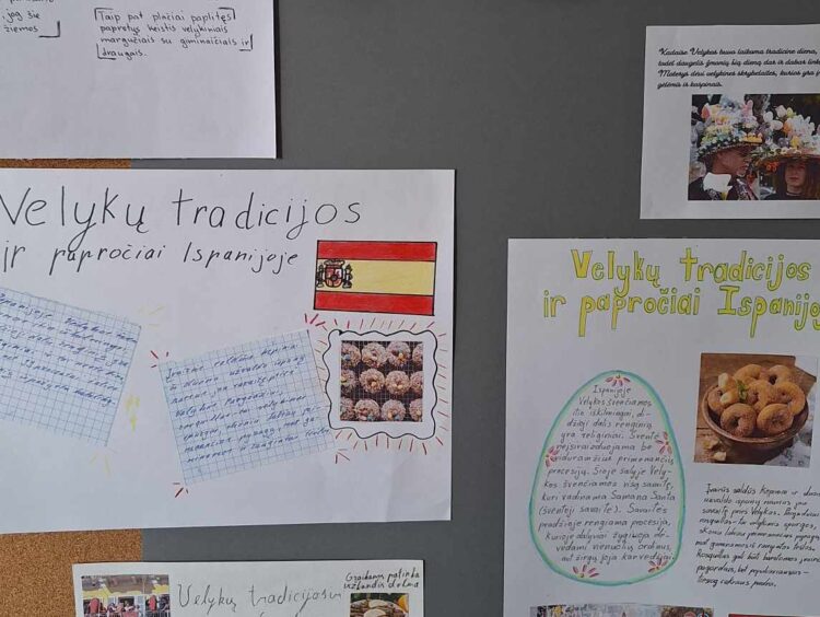Mokyklinis projektas: Velykų tradicijos ir papročiai pasaulyje