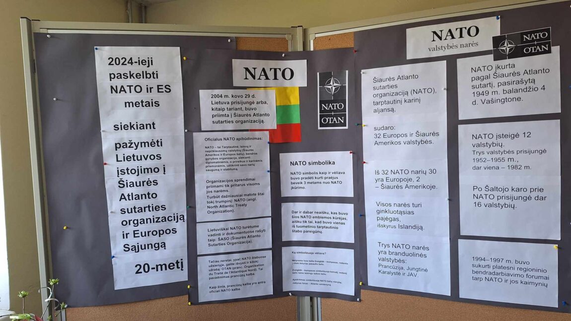 Minime Lietuvos įstojimo į NATO 20-metį