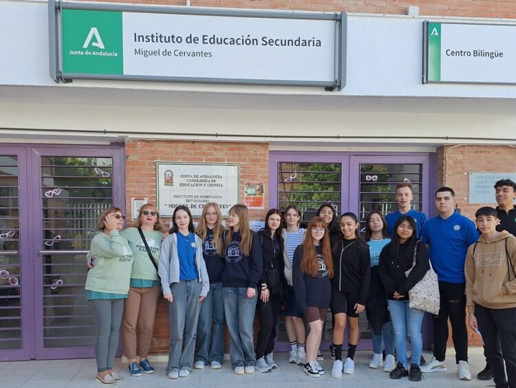 Erasmus+ grupinis mobilumas Ispanijoje, Sevilijos IES Miguel de Cervantes mokykloje